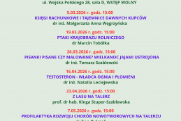 Program Przyrodniczego Uniwersytetu Trzeciego Wieku